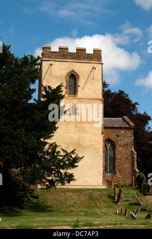 St. Michael`s Church, Barford St. Michael, Oxfordshire, England, UK Stock Photo